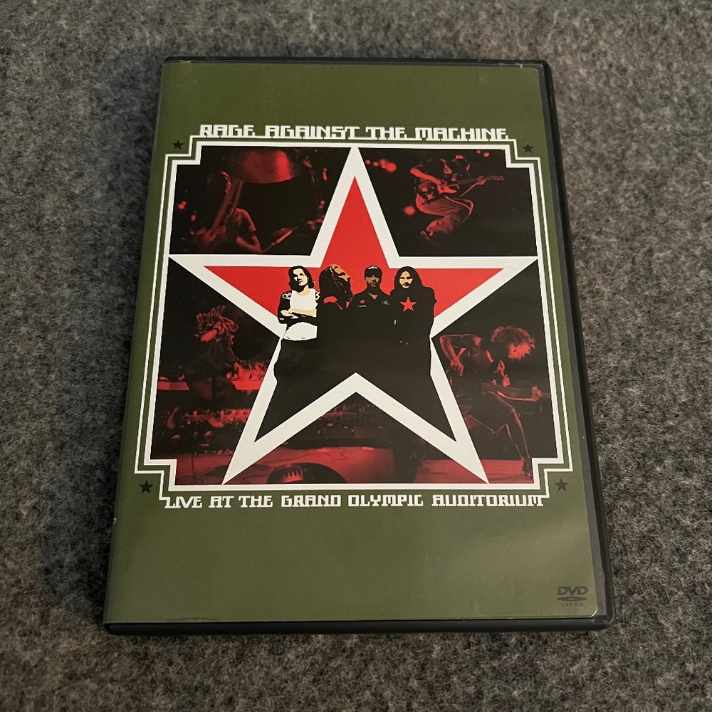 RAGE AGAINST THE MACHINE Live At The Grand Olympic Auditorium 2000 DVD